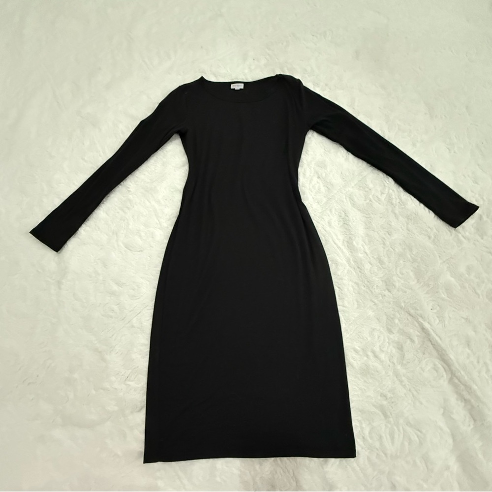 LuLaRoe Black Long Sleeve Sheath Dress